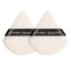 Maange 3Pcs Makeup Brushes + 2Pcs Triangle Powder Puff Set