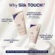 Flicka Silk Touch 3 in 1 Moisturizer Primer for Face 60g | Lightweight Milk Cream